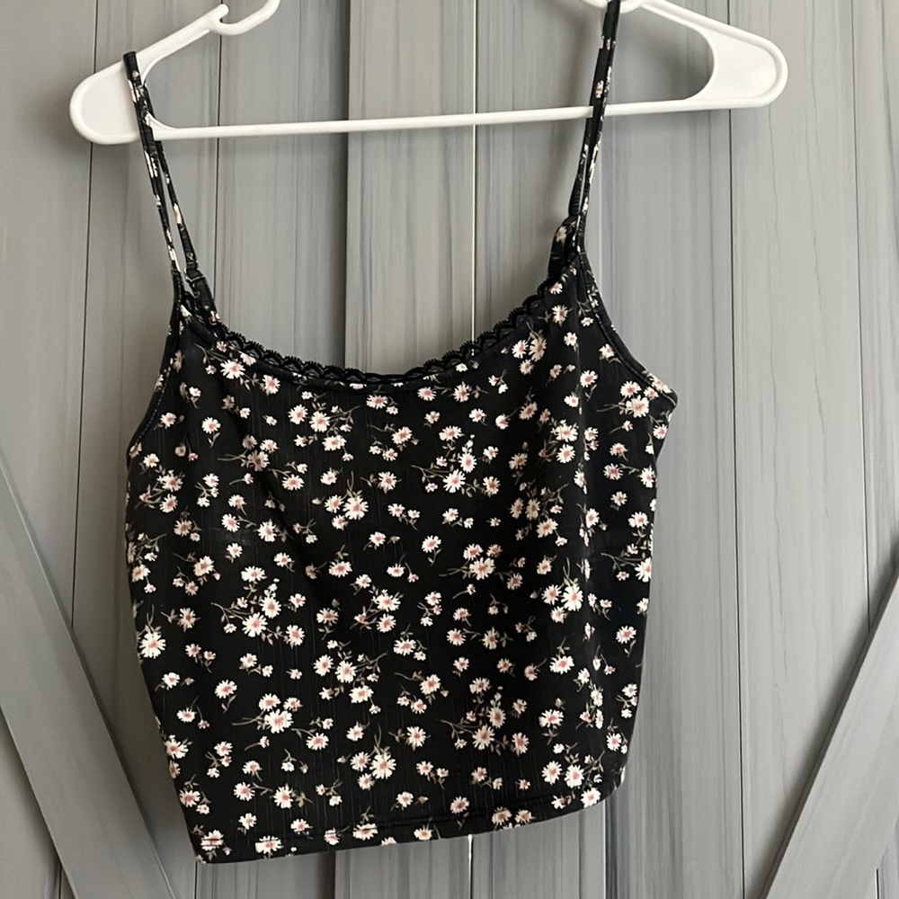 Black spaghetti strap